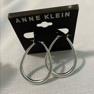 Anne Klein teardrop shaped earrings